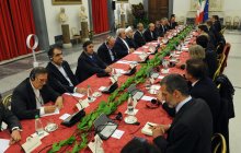 President Rouhani, Italian PM kick off official meeting