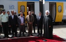 President arrives in Qazvin province