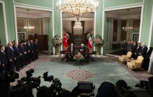 Signing pacts and joint press conference with Turkish President