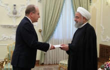 Receiving credentials of new ambassador of New Zealand