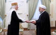Receiving new Estonian ambassador's credentials