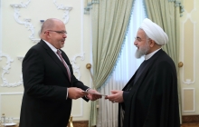 Receiving new Latvian ambassador's credentials