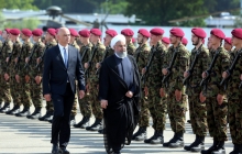 President arrives in Zürich