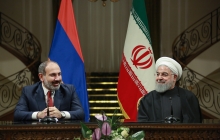 Press conference of Iranian President and Armenian Prime Minister