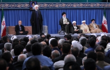Meeting of authorities and ambassadors of Islamic countries with Supreme Leader