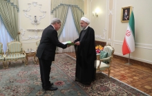 Receiving new French Ambassador’s credentials
