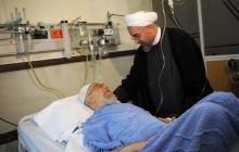 President visits Leader in hospital