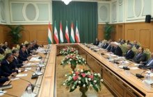 Trip to Tajikistan - Meeting of the High-level delegations of Iran and Tajikistan