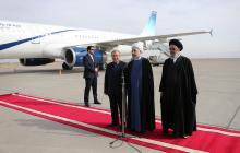 President arrives in Isfahan 