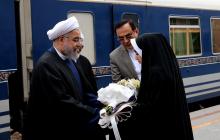 President arrives in Qom