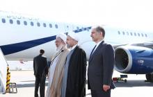 Dr.Rouhani arrives in Tabriz