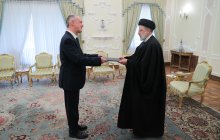 تقدیم استوارنامه سفیر جدید بلژیک