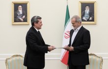 دیدار معاون نخست وزیر ترکمنستان با رئیس جمهور