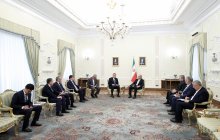 دیدار رئیس مجلس ازبکستان با رئیس جمهور