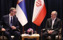 دیدار روسای جمهور ایران و صربستان