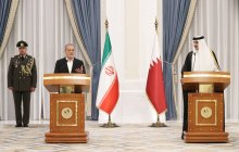 کنفرانس مطبوعاتی رئیس جمهور و امیر قطر