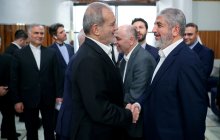 دیدار هیئت عالی‌رتبه جنبش حماس با رئیس جمهور