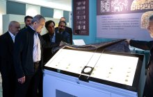 رونمایی از الواح هخامنشی بازگردانده شده به کشور در محل موزه ملی ایران