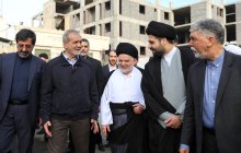 دیدار و گفتگوی دکتر پزشکیان با حجت‌الاسلام والمسلمین شهرستانی