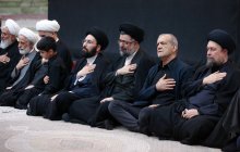 مراسم شب عاشورای حسینی در حرم مطهر امام خمینی (ره)