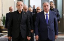دیدار روسای جمهور ایران و تاجیکستان