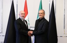 دکتر پزشکیان: قدردان همدردی دولت و ملت عراق در سوگ رهبر شهیدمان هستیم/ ایران و عراق فراتر از همسایگی، دو ملت برادر هستند/ وحدت کشورهای منطقه بهترین پاسخ به توطئه‌های تفرقه‌افکنانه است/ نزار آمیدی: مردم عراق در اندوه ملت ایران شریک هستند/ امنیت منطقه و امنیت ایران گره خورده است