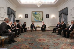 دیدار معاون نخست وزیر اوکراین با دکتر روحانی