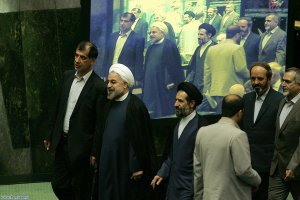 حضور در جلسه بررسی صلاحیت وزرای پیشنهادی (7)