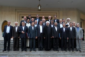 مصاحبه در حاشیه هیئت دولت