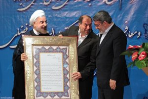 مراسم تودیع و معارفه وزرای سابق و جدید وزارت کشور