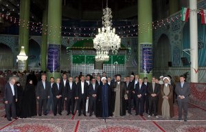 سخنرانی در مراسم تجدید میثاق با آرمان‌های امام خمینی(ره) در هفته‌ دولت