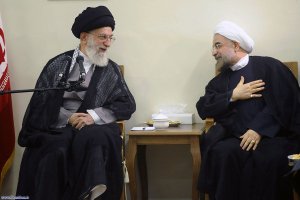 دیدار رئیس‌جمهور و اعضای هیأت دولت یازدهم با رهبر انقلاب