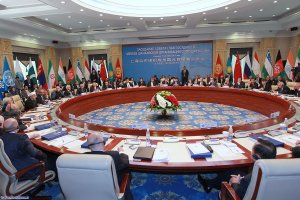 سفر به قرقیزستان - سخنرانی در اجلاس سران سازمان همکاریهای شانگهای