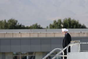 رییس‌ جمهوری وارد استان همدان شد