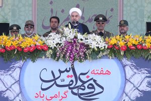 مراسم رژه نیروهای مسلح به مناسبت هفته دفاع مقدس