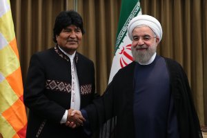 دیدار با رییس جمهور بولیوی