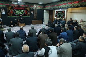 مراسم عزاداری سالار شهیدان حضرت اباعبدالله الحسین (ع) با حضور رییس جمهوری 