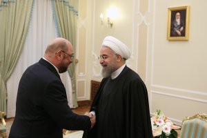 دیدار با رییس پارلمان اروپا