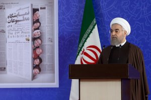 رییس جمهوری در نمایشگاه مطبوعات و خبرگزاری ها