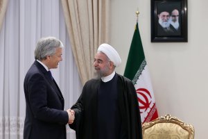 دیدار با وزیر امور خارجه بلژیک