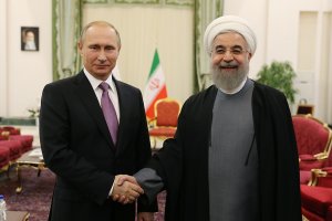 دیدار روسای جمهوری اسلامی ایران و روسیه 