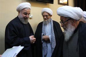 دیدار رییس جمهوری با دو تن از نمایندگان مردم استان خراسان رضوی در مجلس خبرگان رهبری