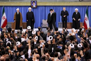 دیدار مسئولین نظام با  مقام معظم رهبری