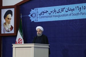 متن سخنان رییس جمهوری در مراسم افتتاح فازهای 15 و 16 پارس جنوبی