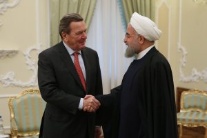 دیدار با صدراعظم سابق آلمان