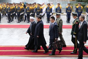 استقبال رسمی از رئیس‌جمهور چین
