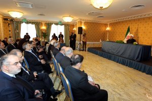 مصاحبه مطبوعاتی در پایان سفر به ایتالیا