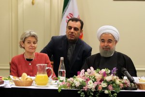 صبحانه کاری با مدیرکل یونسکو