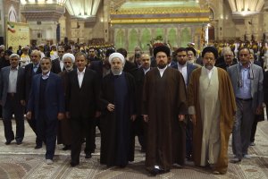 حضور در حرم مطهر حضرت امام خمینی (ره)