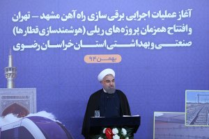  آغاز عملیات اجرایی برقی شدن راه آهن تهران - مشهد